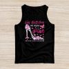 In October We Wear Pink Ribbon High Heel Breast Cancer Tank Top