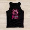 In October We Wear Pink Ribbon Witch Halloween Breast Cancer Tank Top