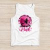 In October We Wear Pink Ribbon Witch Halloween Breast Cancer Tank Top
