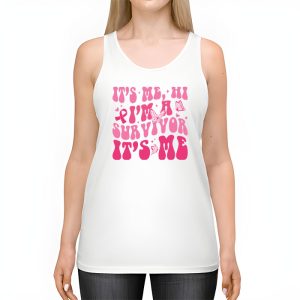 Its Me Hi Im Survivor Breast Cancer Awareness Pink Ribbon Tank Top 2 2