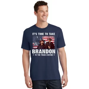 Its Time To Take Brandon To The Train Station Unisex T Shirt For Adult Kids 1