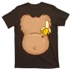 Monkey Ape Belly Costume Unisex T-Shirt For Adult Kids