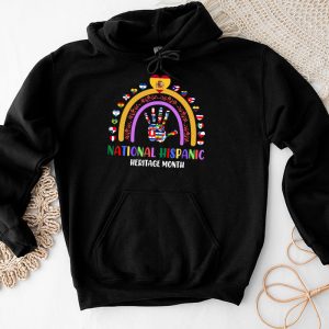 National Hispanic Heritage Month All Countries Flags Hearts Hoodie 3 3