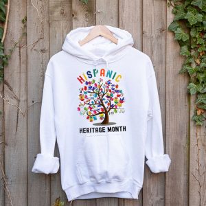 National Hispanic Heritage Month Hand Flag Tree Roots Latino Hoodie 2 5 1