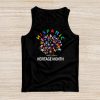 National Hispanic Heritage Month Hand Flag Tree Roots Latino Tank Top 2