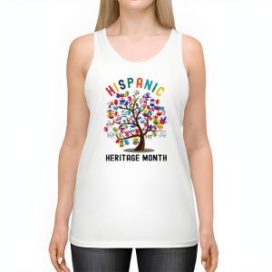 National Hispanic Heritage Month Hand Flag Tree Roots Latino Tank Top 2 2 2