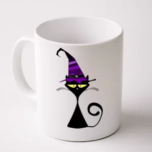Original Cat With Wizard Hat Halloween Costume Gift Coffee Mug