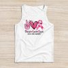 Peace Love Cure Pink Ribbon Cancer Breast Awareness Tank Top