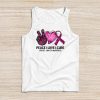 Peace Love Cure Pink Ribbon Cancer Breast Awareness Tank Top