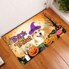 Pembroke Welsh Corgi Halloween Doormat Welcome Mat