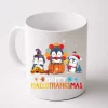 Penguin Halloween And Merry Christmas Happy Hallothanksmas Coffee Mug