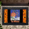 Personalized Halloween Gatekeeper Doormat Welcome Mat
