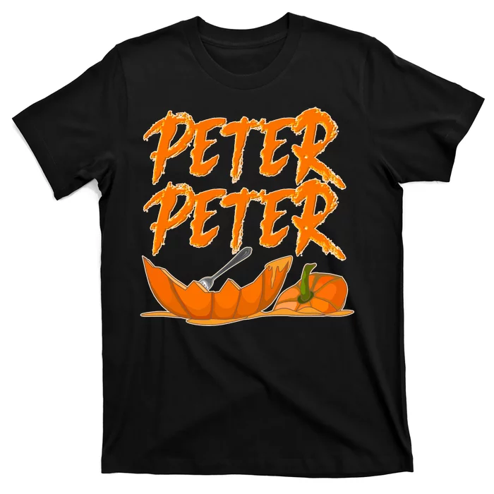 Peter Peter Pumpkin Eater- Pumpkin Face Unisex T-Shirt For Adult Kids