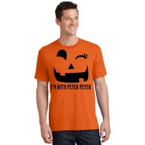 Peter Peter Pumpkin Eater Wife Couples Costume Unisex T Shirt For Adult Kids 1