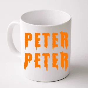 Peter Peter Spooky Halloween Funny Coffee Mug