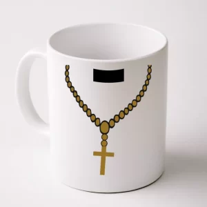 Priest Costume Cross Religion Coffee Mug