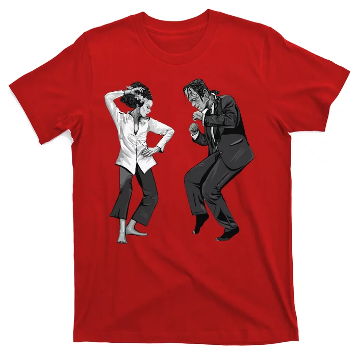 Pulp Frankenstein Dancing Monster Unisex T-Shirt For Adult Kids
