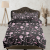 Pumpkin Faces And Bats Pink Halloween Bedding & Pillowcase