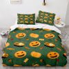 Pumpkin Halloween Full Bedding & Pillowcase