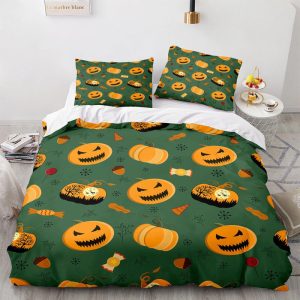 Pumpkin Halloween Full Bedding & Pillowcase