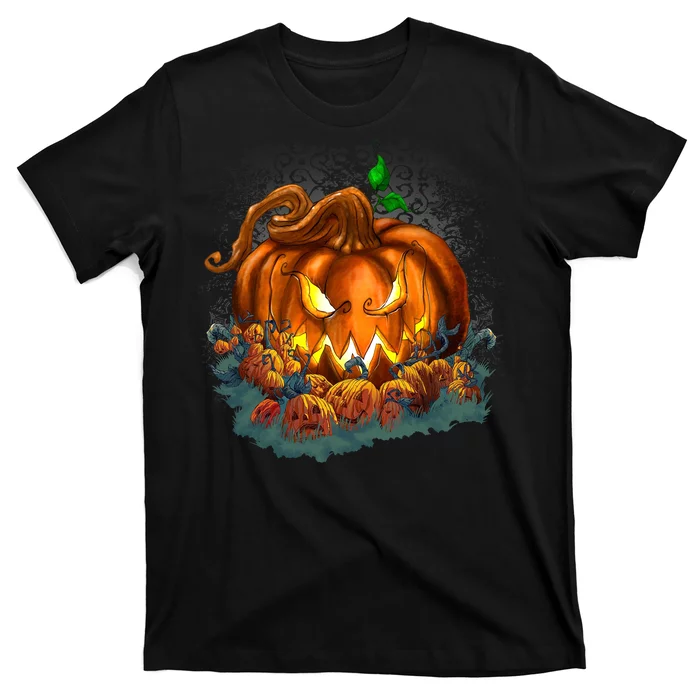 Pumpkin Patch Halloween Unisex T-Shirt For Adult Kids