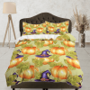 Pumpkin Witch Vintage Halloween Bedding & Pillowcase
