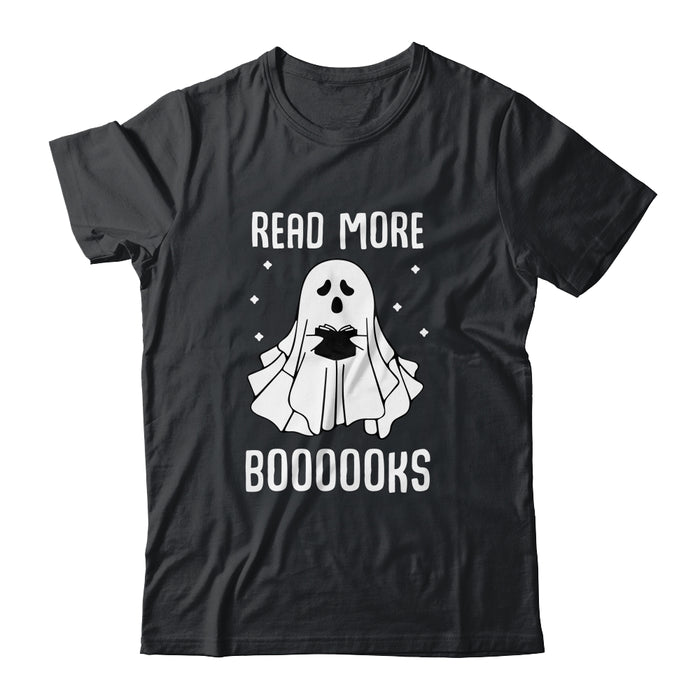 Read-More-Booooks-Ghost-Reading-Books-Halloween-Unisex-T-Shirt-For-Adult-Kids Read More Booooks Ghost Reading Books Halloween Unisex T-Shirt For Adult & Kids