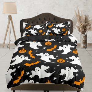 Retro Halloween Bedding & Pillowcase