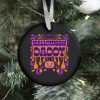 Retro Halloween Daddy Ornament