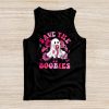 Save The Boobies Ghost Halloween Pink Ribbon Breast Cancer Tank Top