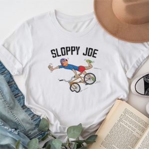 Sloppy Joe Tee Running The Country Is Like Riding A Bike T Shirt 1 7