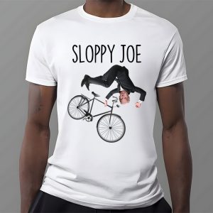 Sloppy Joe Tee Running The Country Is Like Riding A Bike T Shirt 2 2