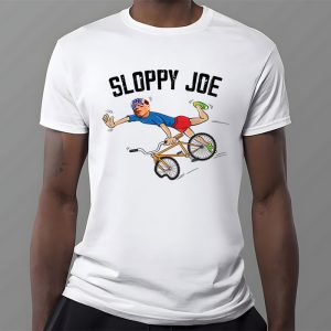 Sloppy Joe Tee Running The Country Is Like Riding A Bike T Shirt 2 3