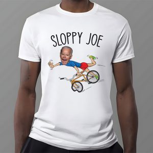 Sloppy Joe Tee Running The Country Is Like Riding A Bike T Shirt 2