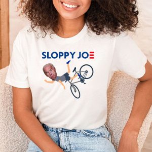 Sloppy Joe Tee Running The Country Is Like Riding A Bike T Shirt 2 5