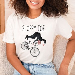 Sloppy Joe Tee Running The Country Is Like Riding A Bike T Shirt 3 2