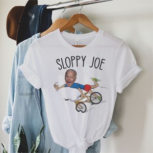 Sloppy Joe Tee Running The Country Is Like Riding A Bike T Shirt 4