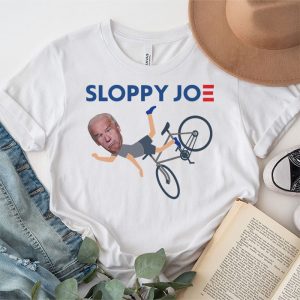 Sloppy Joe Tee Running The Country Is Like Riding A Bike T Shirt 5 1