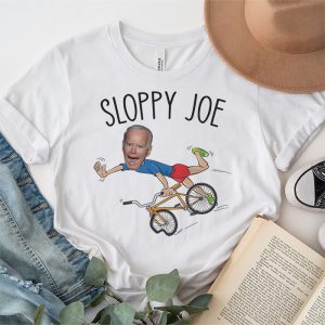 Sloppy Joe Tee Running The Country Is Like Riding A Bike T Shirt 5