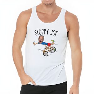 Sloppy Joe Tee Running The Country Is Like Riding A Bike Tank Top 3