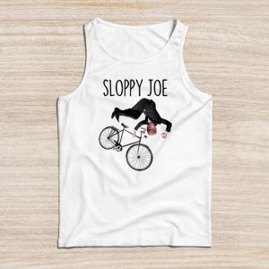 Funny Biden Shirts Running The Country Is Like Riding A Bike Tank Top 3