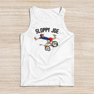 Sloppy Joe Tee Running The Country Is Like Riding A Bike Tank Top