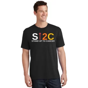 Stand Up To Cancer Unisex T Shirt For Adult Kids 1
