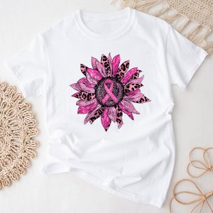 Breast Cancer Shirt Designs Sunflower Pink Perfect T-Shirt 5