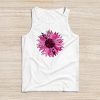 Sunflower Pink Breast Cancer Awareness Women Warrior Tank Top