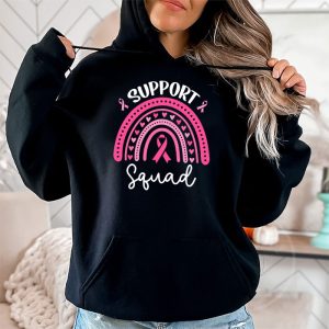 Support Squad Breast Cancer Awareness Survivor Pink Rainbow Hoodie 2 9