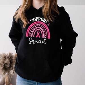 Support Squad Breast Cancer Awareness Survivor Pink Rainbow Hoodie 3 9