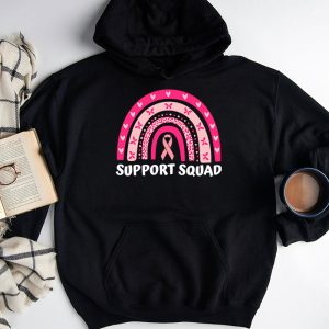 Support Squad Breast Cancer Awareness Survivor Pink Rainbow Hoodie 4 1