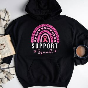 Support Squad Breast Cancer Awareness Survivor Pink Rainbow Hoodie 4 2