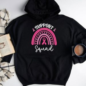 Support Squad Breast Cancer Awareness Survivor Pink Rainbow Hoodie 4 4